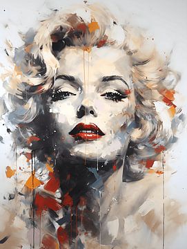 Mijn Marilyn Monroe, acryl van ColorWorldwide