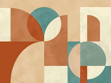 Bold Shapes Retro Style