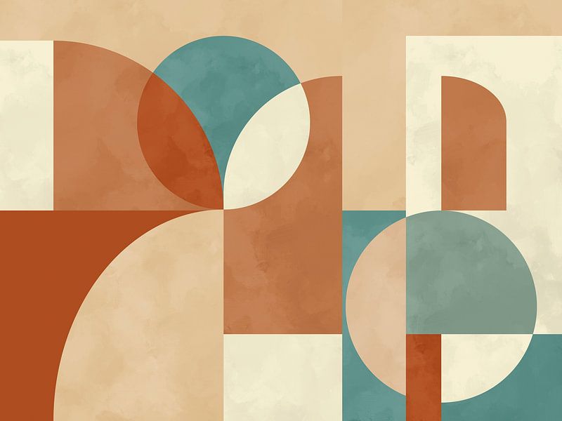 Bold Shapes Retro Style par Georgia Chagas