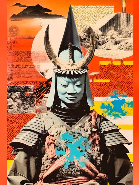 samouraï par Virgil Quinn - Decorative Arts