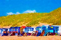 strandhuisjes van Frans Van der Kuil thumbnail