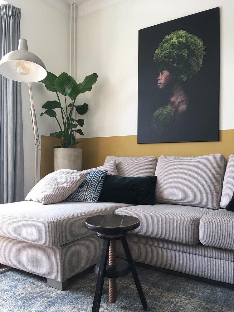 Art numérique d'une femme inspiré par les marches pour le climat - Lutte pour la durabilité et l'espoir  par Elianne van Turennout 