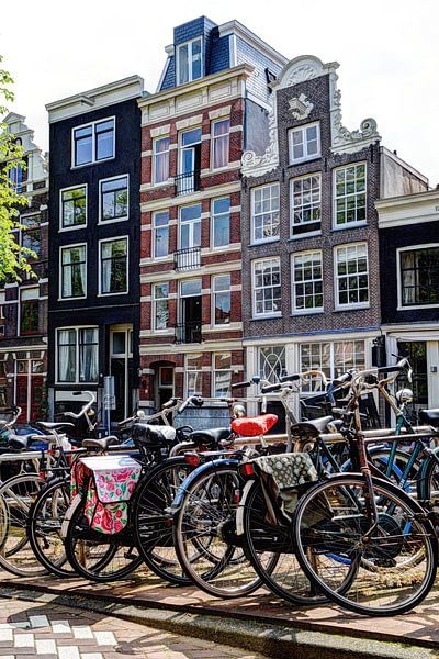 Jordaan Bloemgracht Amsterdam van Hendrik-Jan Kornelis