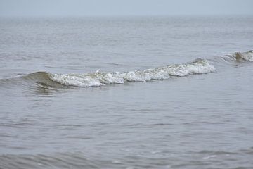 Eine Welle der Nordsee von Philipp Klassen