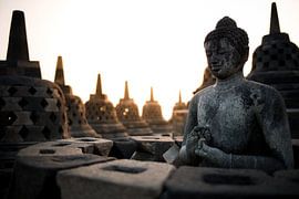 Borobudur at Sunrise by Martijn Smeets