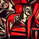 red chair van atelier DOTPIX thumbnail