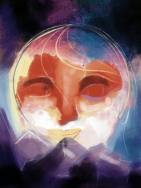 The night and the sun by Sara-Lena Möllenkamp