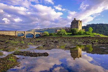 Kasteel Eilean Donan Schotland van Patrick Lohmüller