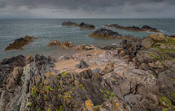 Meeresfelsen an der Westküste