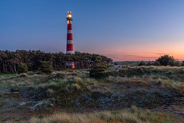 Bonrif-Leuchtturm auf Hollum Ameland von Gijs Rijsdijk