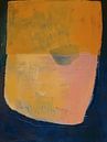 Modern abstract in warme kleuren van Studio Allee thumbnail