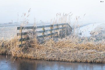 Winterscene in Holland van Steven van Zoelen