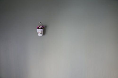 Countin' flowers on the wall ...