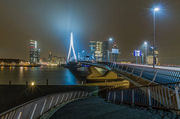 Die Erasmusbrücke in Rotterdam von MS Fotografie | Marc van der Stelt