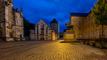 Domplatz in Regensburg