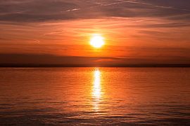 LAC DE CONSTANCE : COUCHER DE SOLEIL À FRIEDRICHSHAFEN sur Photoart-Naegele