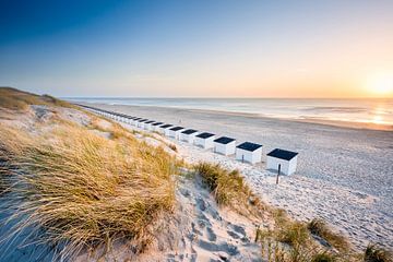 Texel, het strand bij Paal 17