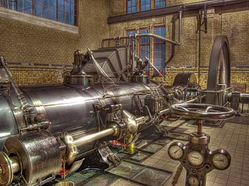 Machine à vapeur Woudaemaal sur Rens Marskamp