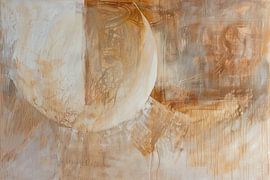 Abstract Earth Tones and Texture - Calm Modern Art by BowiScapes - Fine Art and Urban Wall Art