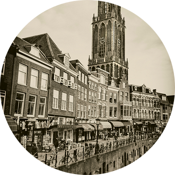 Vismarkt en de Domtoren van Jan van der Knaap