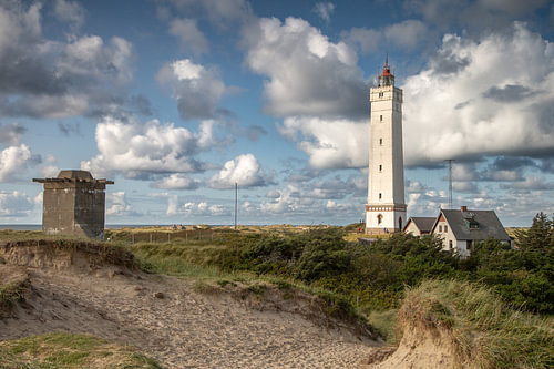 Leuchtturm Blåvandshuk Fyr in Jütland