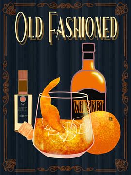 Old Fashioned Cocktail by Karin Steenge