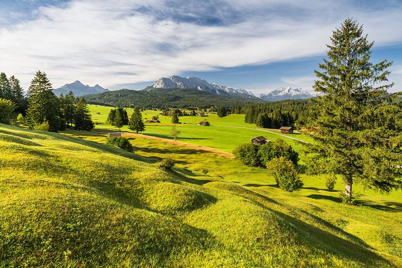 Wetterstein Mountains III by Rainer Mirau