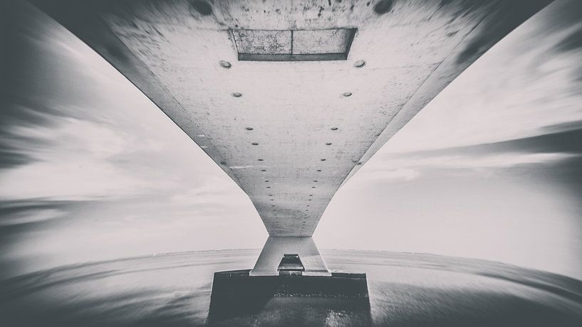Architecture spéciale du pont de Zélande par Fotografiecor .nl