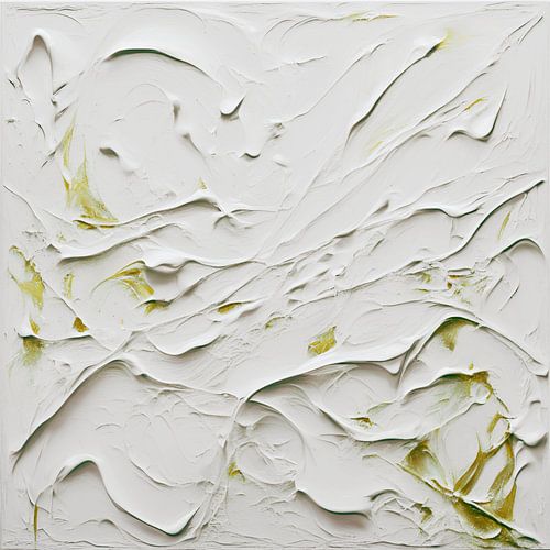 Palette de peinture aux embruns