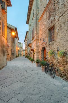 Pienza in Tuscany by Michael Valjak