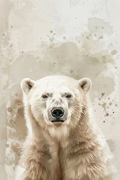 Eisbär von Poster Art Shop
