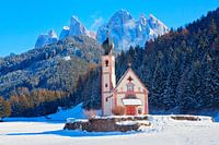 Val di Funes, Dolomieten, Italië