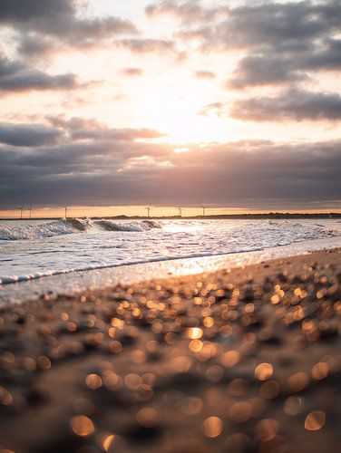 Sonnenaufgang Strand Oostkappele
