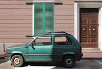 Fiat Panda in B&W