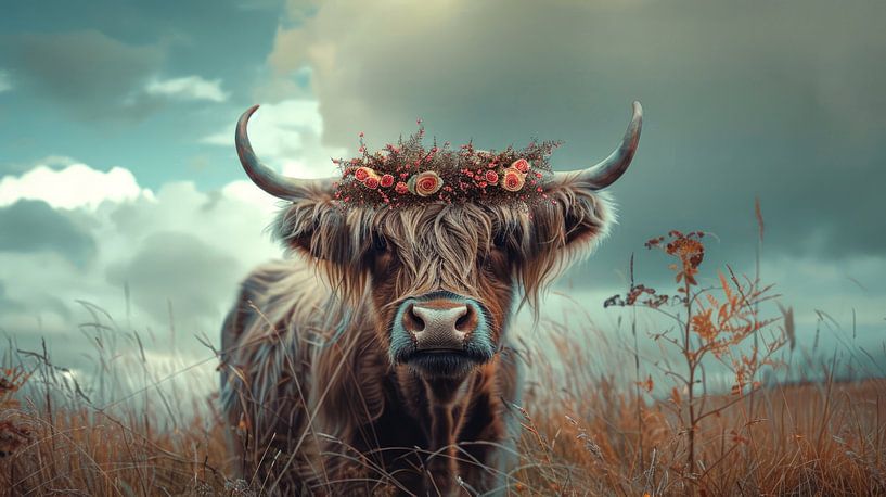 Scottish Highlanders: The Keeper of the Meadow by ByNoukk