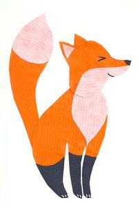 Happy Fox by Karolina Grenczyk