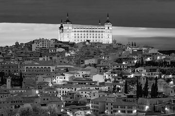 Toledo in Schwarz und Weiß