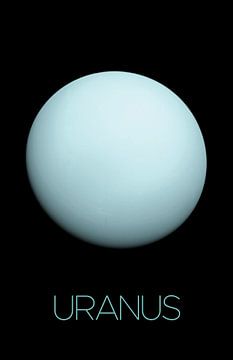 STK205513S-Poster van Uranus. van Stocktrek Images