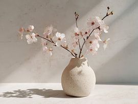 Minimalistische Stilllebenfotografie im Japandi-Stil