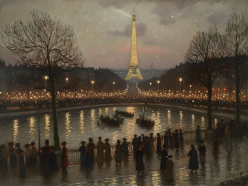 Sea of light in Paris by FJB