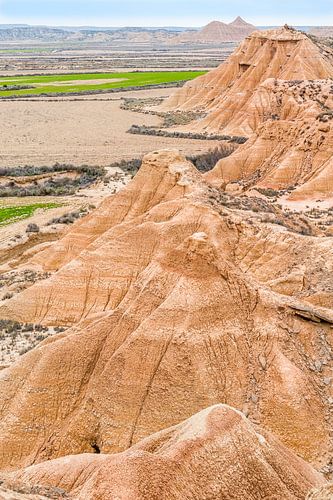 View of Bardenas desert, Spain