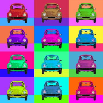 Pop Art VW Käfer von Joost Hogervorst