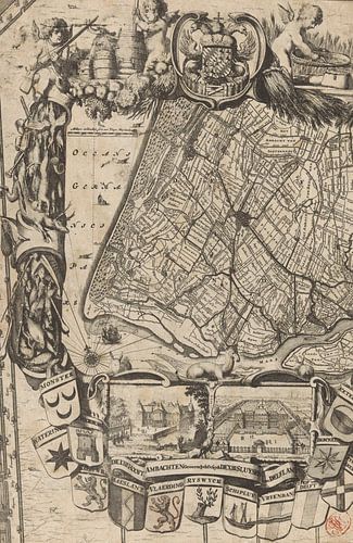 Coenraet Decker, Delft en Delfland, ca 1678