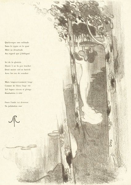 Gedicht, Maurice Denis, 1894 von Atelier Liesjes