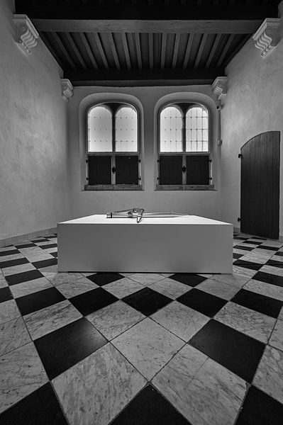 Oude kerk Amsterdam van Peter Bartelings