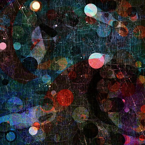 Assonantie - abstracte digitale compositie