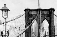 new york city ... brooklyn bridge & lantern