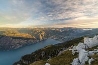 North side of Lake Garda at sunrise by Daniel Pahmeier thumbnail