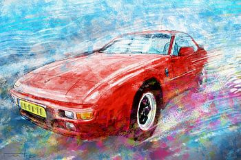 Porsche 944 voorkant