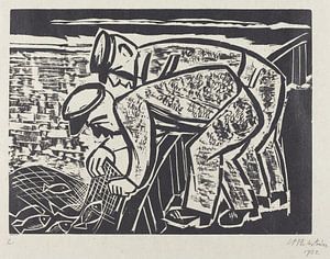 Max Pechstein – Zwei Fischer, 1922